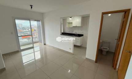 Apartamento para Aluguel | 2 Dormitórios | 1 Vaga | Varanda | Prédio Novo | Santos
