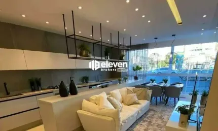 Revenda Exclusiva no Panorama Santos – 2 Dorms c/ Suíte, Varanda Gourmet e Obras Avançadas!