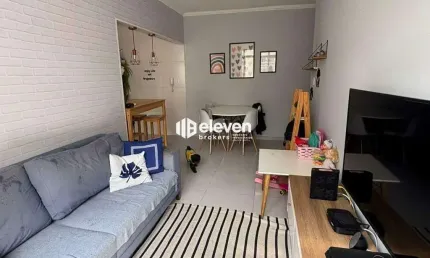 Apartamento à venda no marapé com vaga demarcada – santos/sp