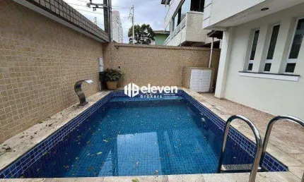 Sobrado com 350m², 3 dormitórios e piscina – venda e locação – aparecida, santos/sp