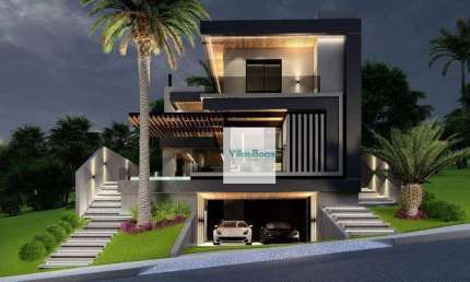 Casa com 5 dormitórios à venda, 380 m² por R$ 4.200.000,00 - Condomínio Residencial Alphaville I - São José dos Campos/SP