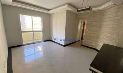 Apartamento com 3 dormitórios para alugar, 78 m² por R$ 4.344,32/mês - Jardim Aquarius - São José dos Campos/SP