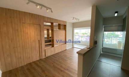 Apartamento com 1 dormitório para alugar, 51 m² por R$ 5.384,50/mês - Jardim Aquarius - São José dos Campos/SP