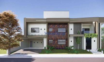 Casa em condomínio fechado com 4 quartos à venda na Rodovia João Amaral Gurgel, Residencial Colinas, Caçapava