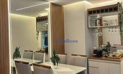 Apartamento  NOVO com 3 dormitórios à venda, com armários planejados.