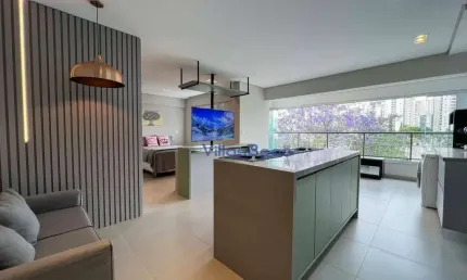 Apartamento com 1 dormitório mobiliado, disponível para venda!