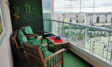 Apartamento com 3 dormitórios à venda, 129 m² por r$ 1.550.000,00 - jardim aquarius - são josé dos campos/sp