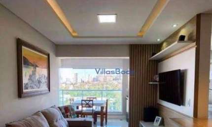 Apartamento com 2 dormitórios à venda, 77 m² por R$ 960.000,00 - Vila Ema - São José dos Campos/SP