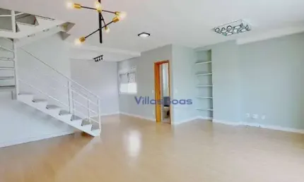 Apartamento duplex com 3 dormitórios à venda, 133 m² por r$ 1.549.000,00 - vila ema - são josé dos campos/sp