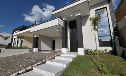 Casa em condomínio fechado com 3 quartos à venda na Rua Sebastião Cardoso, 168, Parque Brasil 500, Paulínia, 198 m2 por R$ 1.885.000