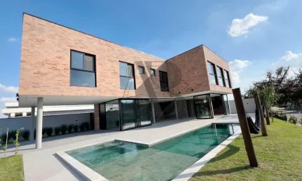 Casa em condomínio fechado com 4 quartos à venda na rua amazônia, s/n, residencial campo camanducaia, jaguariúna, 350 m2 por r$ 3.800.000
