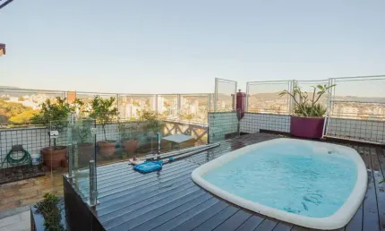 Cobertura com 3 quartos à venda na rua riveira, 321, petrópolis, porto alegre por r$ 1.500.000