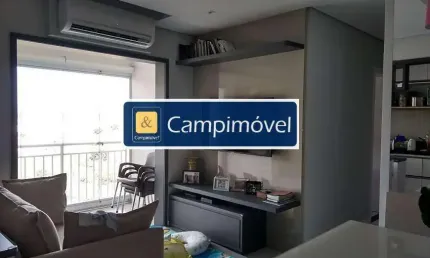 Apartamento para Venda em Campinas, Ponte Preta, 2 dormitórios, 1 suíte, 2 banheiros, 1 vaga