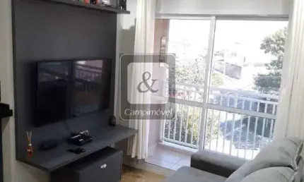 Apartamento para venda em campinas, vila industrial, 2 dormitórios, 1 banheiro, 1 vaga