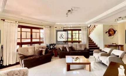 Casa para Venda em Campinas, Parque Taquaral, 3 dormitórios, 3 suítes, 5 banheiros, 6 vagas