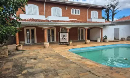 Comercial para Locação em Campinas, Parque Taquaral, 6 dormitórios, 3 suítes, 5 banheiros, 6 vagas