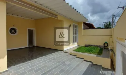 Casa Térrea para Locação em Campinas, Chácara da Barra, 3 dormitórios, 1 suíte, 2 banheiros, 2 vagas