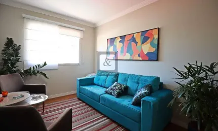 Apartamento para venda em campinas, jardim proença, 2 dormitórios, 2 banheiros, 1 vaga