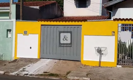 Casa para Venda em Campinas, Jardim Eulina, 3 dormitórios, 1 suíte, 3 banheiros, 3 vagas