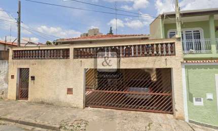 Casa para Venda em Campinas, Vila Industrial, 2 dormitórios, 1 banheiro, 4 vagas