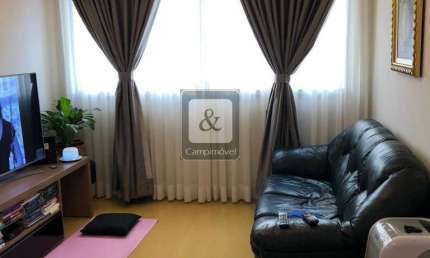 Apartamento para Venda em Campinas, Bosque, 3 dormitórios, 2 banheiros, 1 vaga