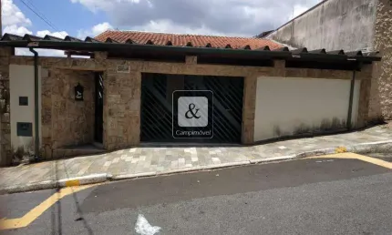 Casa para venda em campinas, parque taquaral, 3 dormitórios, 2 banheiros, 3 vagas