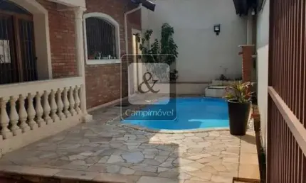 Casa para Venda em Campinas, Parque São Quirino, 3 dormitórios, 1 suíte, 4 banheiros, 4 vagas