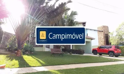 Casa para Locação em Campinas, Loteamento Alphaville Campinas, 4 dormitórios, 2 suítes, 5 banheiros, 4 vagas