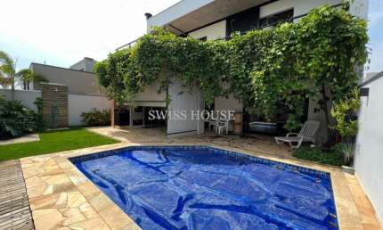 Casa em condomínio fechado com 4 quartos para alugar na Avenida Dermival Bernardes Siqueira, --, Swiss Park, Campinas, 220 m2 por R$ 15.000