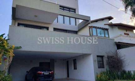 Casa em condomínio fechado com 3 quartos à venda na Rua San Conrado, --, Loteamento Caminhos de San Conrado (Sousas), Campinas, 378 m2 por R$ 1.600.000