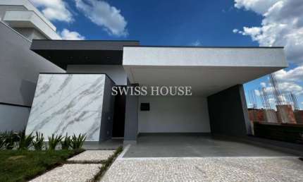 Casa em condomínio fechado com 3 quartos para alugar na Rua Gilberto Piassa, --, Swiss Park, Campinas, 220 m2 por R$ 10.300