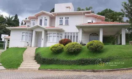 Casa em condomínio fechado com 6 quartos para alugar na Rua Eliseu Teixeira de Camargo, --, Sítios de Recreio Gramado, Campinas, 750 m2 por R$ 22.000