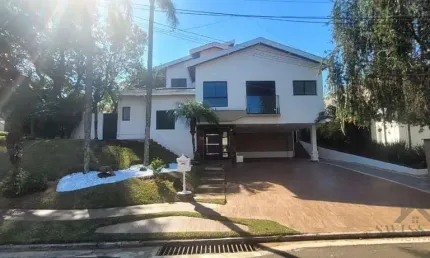 Casa em condomínio fechado com 5 quartos para alugar na Avenida Araçá, --, Loteamento Alphaville Campinas, Campinas, 410 m2 por R$ 16.500
