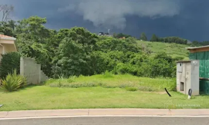 Terreno em condomínio fechado à venda na rua alessandro payaro, --, parque rural fazenda santa cândida, campinas por r$ 390.000