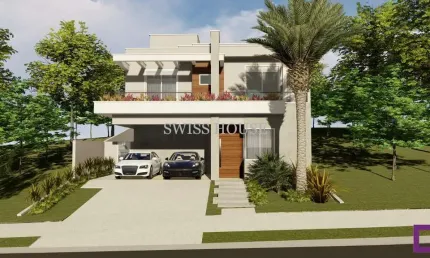 Casa em condomínio fechado com 3 quartos à venda na rua gilberto piassa, --, swiss park, campinas, 267 m2 por r$ 2.597.000