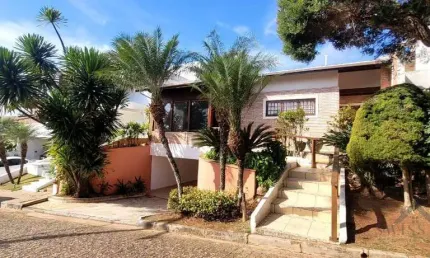 Casa em condomínio fechado com 3 quartos para alugar na Rua Eliseu Teixeira de Camargo, --, Sítios de Recreio Gramado, Campinas, 249 m2 por R$ 8.300