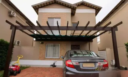 Casa em condomínio fechado com 3 quartos à venda na avenida presidente juscelino kubitschek de oliveira, --, parque brasil 500, paulínia, 170 m2 por r$ 980.000