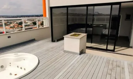 Cobertura com 4 quartos à venda na rua dona elídia ana de campos, --, taquaral, campinas, 217 m2 por r$ 1.750.000