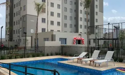 Apartamento com 2 quartos à venda na Avenida Antonio Baptista Piva, --, Jardim Flamboyant, Paulínia, 45 m2 por R$ 380.000