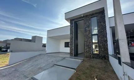 Casa em condomínio fechado com 3 quartos à venda na avenida luiz greco, --, vila monte alegre, paulínia, 150 m2 por r$ 848.000
