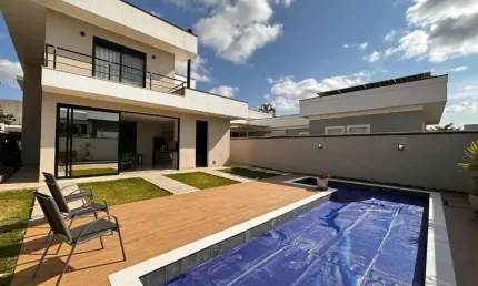 Casa em condomínio fechado com 3 quartos à venda na rua izolino clemente duarte, --, jardim america, paulínia, 286 m2 por r$ 2.600.000