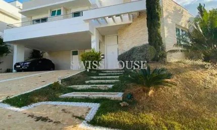 Casa em condomínio fechado com 4 quartos para alugar na avenida dermival bernardes siqueira, --, swiss park, campinas, 485 m2 por r$ 19.900