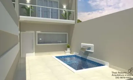Casa com 3 quartos à venda na Rua Roberto Jensen, 221, Jardim Terramérica I, Americana por R$ 550.000