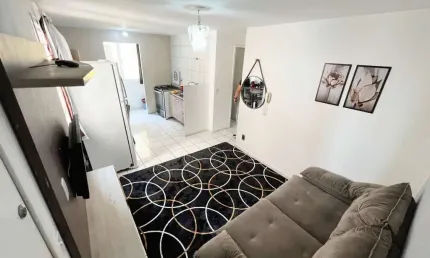 Apartamento com 2 quartos à venda na Rua Paulo Rio Branco de Macedo, 210, Sítio Cercado, Curitiba por R$ 195.000