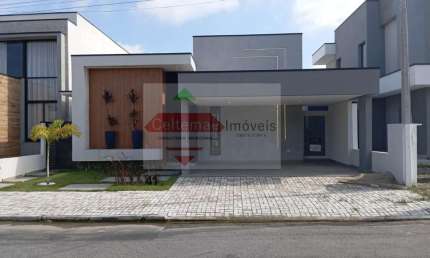 Casa Nova, Moderna e com Tecnologia Alexa, Quintal, Área Gourmet e Piscina Condomínio Parque das Araucárias, em Tremembé/SP