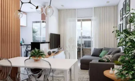 Apartamento à venda, 51 m² por r$ 471.000,00 - boqueirão - praia grande/sp