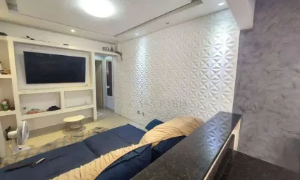 Apartamento à venda, 45 m² por r$ 270.000,00 - vila guilhermina - praia grande/sp