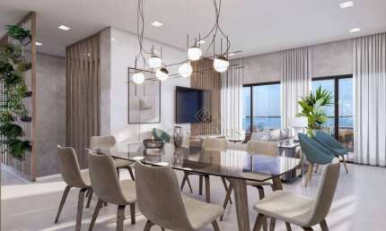 Cobertura à venda, 263 m² por R$ 4.140.675,00 - Canto do Forte - Praia Grande/SP
