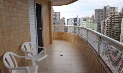 Apartamento à venda, 114 m² por R$ 590.000,00 - Tupi - Praia Grande/SP