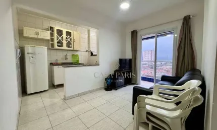 Apartamento com 1 dormitório à venda, 40 m² por R$ 275.000,00 - Aviação - Praia Grande/SP